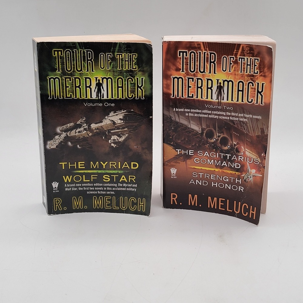 R. M. Meluch Tour of the Merrimack Vol 1‎ & 2 Paperback First Printing Good